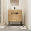 Le meuble-lavabo de 30 pouces avec lavabo, meuble-lavabo autoportant ou flottant est optionnel 30 * 18