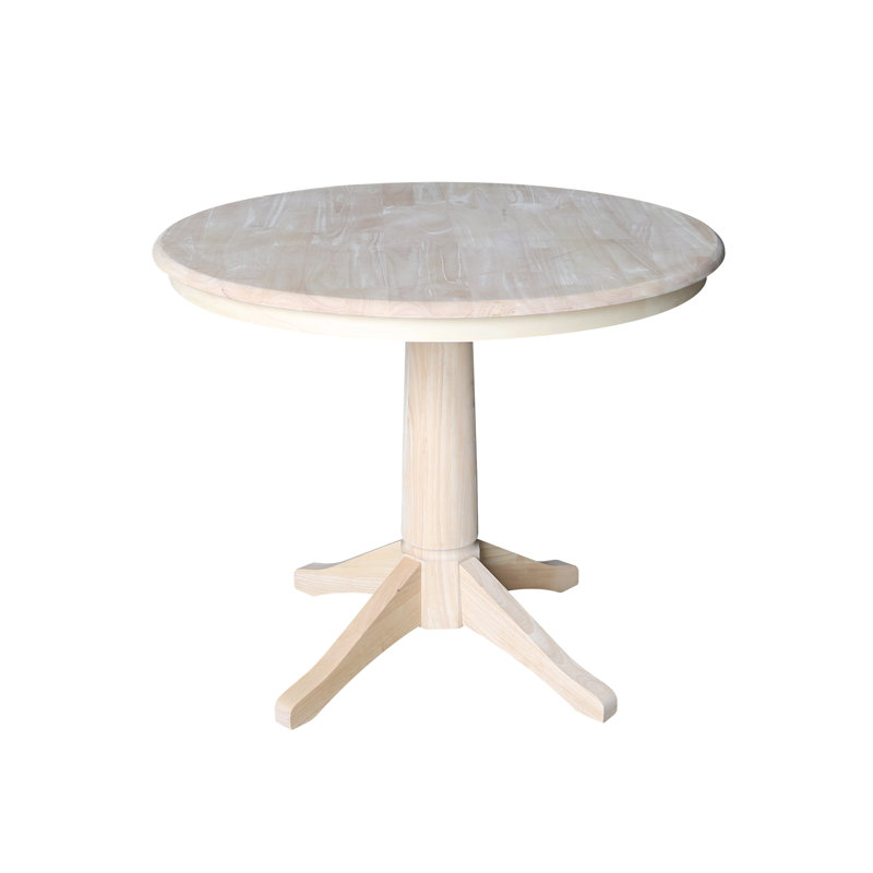 Table de salle à manger Imilia, Non fini, H 29,9 po x L 36 po x l 36 po