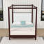 Canopy Bed with Upholstered Headboard-204673555-204673552