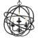 Myer 3 - Light Geometric Cage Chandelier