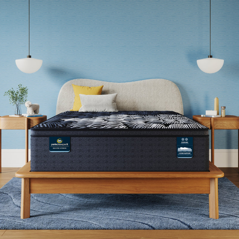Perfect Sleeper X Max Firm Pillow Top 15.25" Hybrid Mattress, King