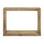Rectangular Solid Wood Sofa Table Natural