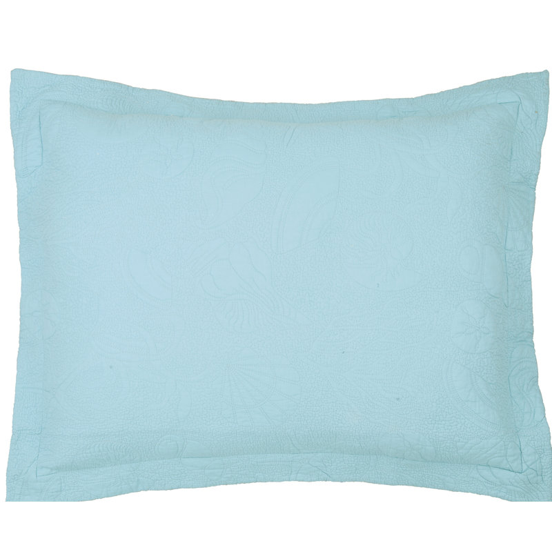 Taie décorative coquille matelassé Lori