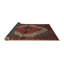 Tapis traditionnel rouge / crème-718924687