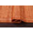 Orange Gabbeh  Wool Runner Rug 3x9