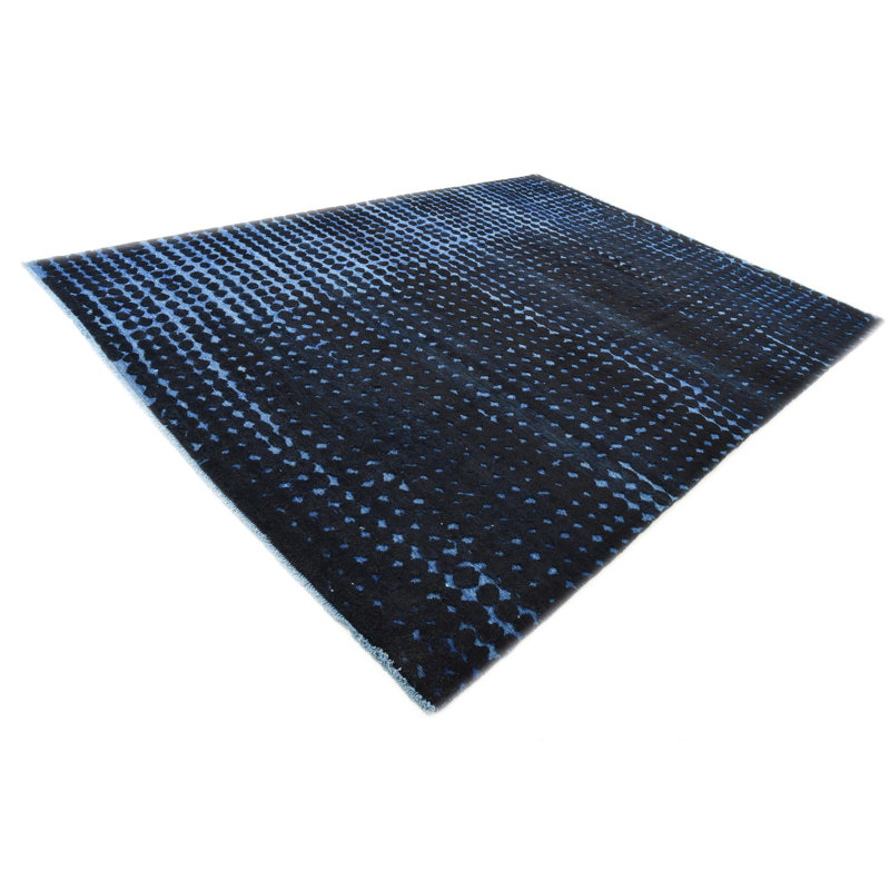 Tapis bleu marine 8 x 10 Philip