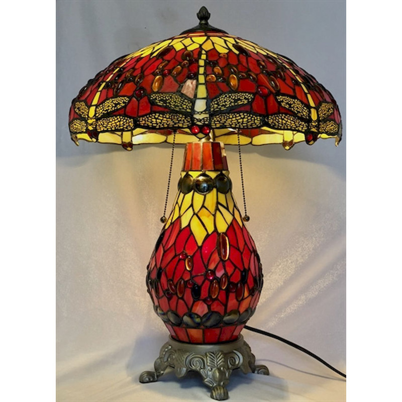 Lampe de table Tiffany Dragonfly