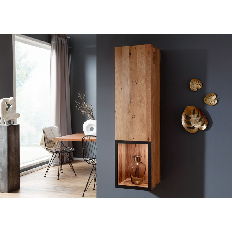 Frankfurt 3 Piece Solid Wood Floating Shelf with Lights