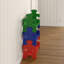 Puzzle Wooden Bookshelf-14682797