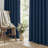 Graciella Thermal Insulated Faux Linen Textured 100% Blackout Curtains for Bedroom Living Room Back Tab/Rod Pocket-1870060845-1820785322