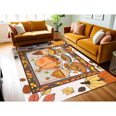 Tapis de Noël East Urban Home