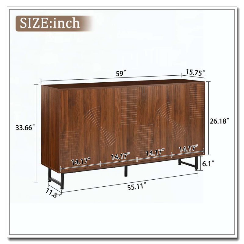 Armoire 4 portes