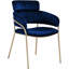 Chaise en velours Yara-75000007