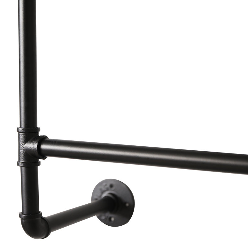 Gotay 82.9'' Metal Industrial Pipe Clothing Rack