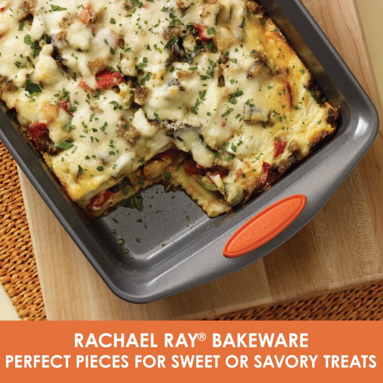 Rachael Ray Yum-o! Bakeware Oven Lovin' Nonstick Muffin, Loaf, and