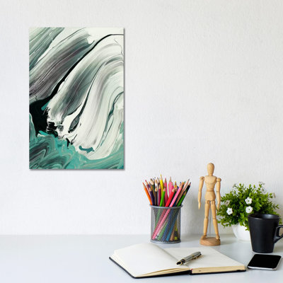 Marble Dust III - Wrapped Canvas Painting