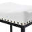 Cushioned Backless Counter & Bar Stools With Metal Frame, With Upholstered Seat, Leathersoft-1135106444