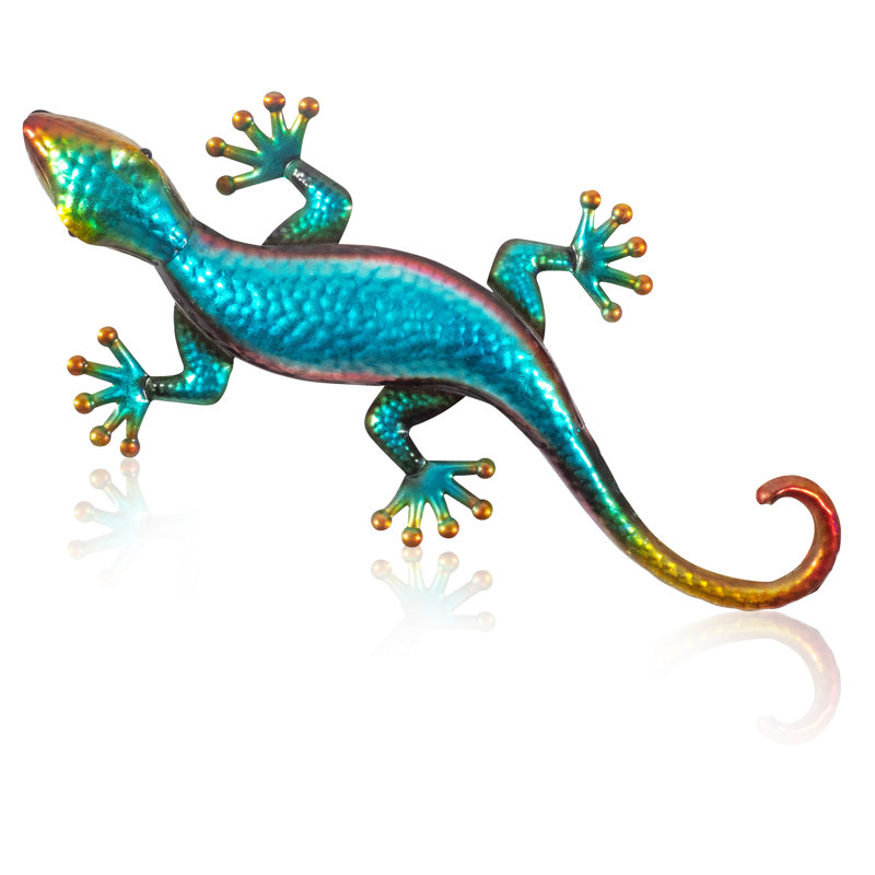 Almarina Metal Gecko Wall Decor