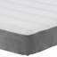 Vidaxl Bed Mattress With Mattress Light Grey  Fabric-117669062