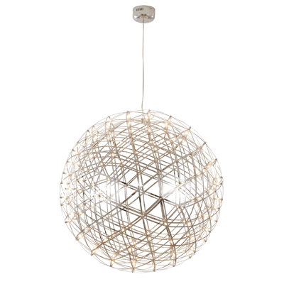 Lustre sphérique moderne à DEL 162 lumières Mericle
