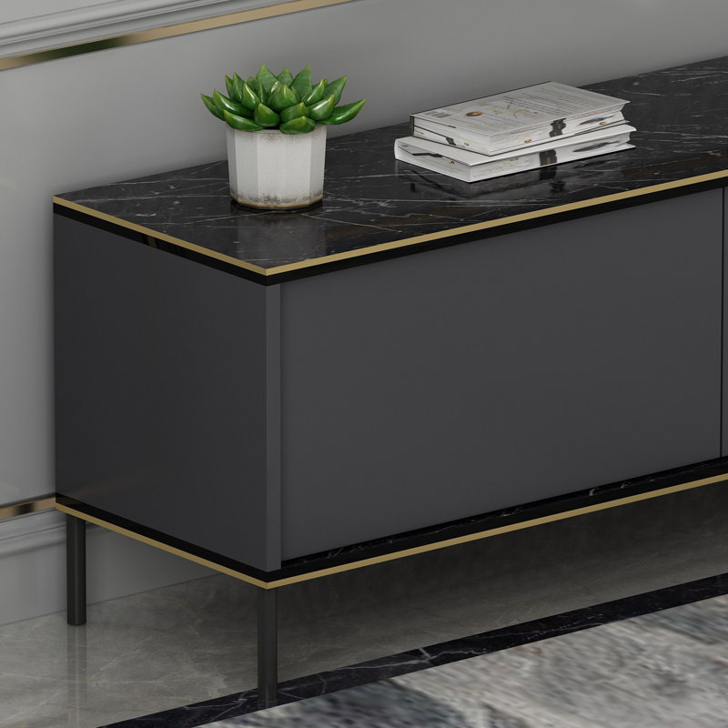 Ballarie Unfinished TV Stand for TVs up to 75"