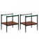 Ensemble de 3 tables basses et tables de bout