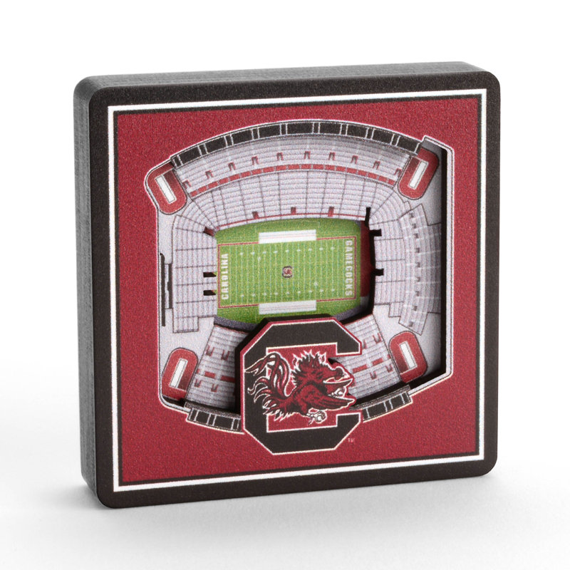 NCAA 3D StadiumView Magnets, NCAA South Carolina Gamecocks