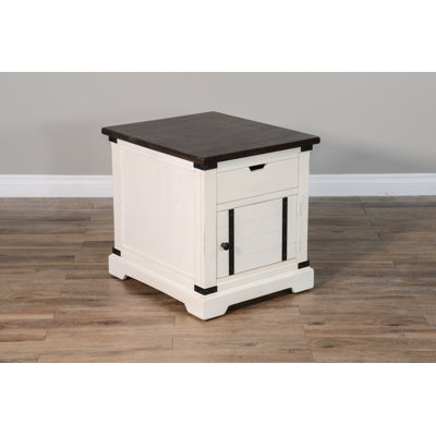 Bogner End Table with Storage