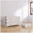 White Color Large 6 Drawers Chest Of Drawer Dressers Table With Golden Handle-1575974924