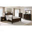 Commode 8 tiroirs chêne foncé