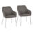Cyr 19'' H Faux Leather Upholstered Armchair-1932761830-1932761835