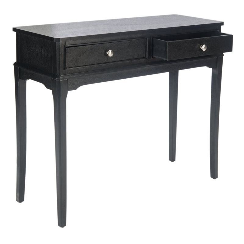 Opal 90.16999999999999cm Console Table, Black