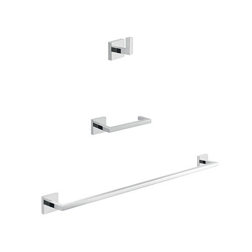 Diva 3 - Piece Bathroom Hardware Set