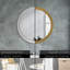 Huldar Glass Flat Wall Mirror