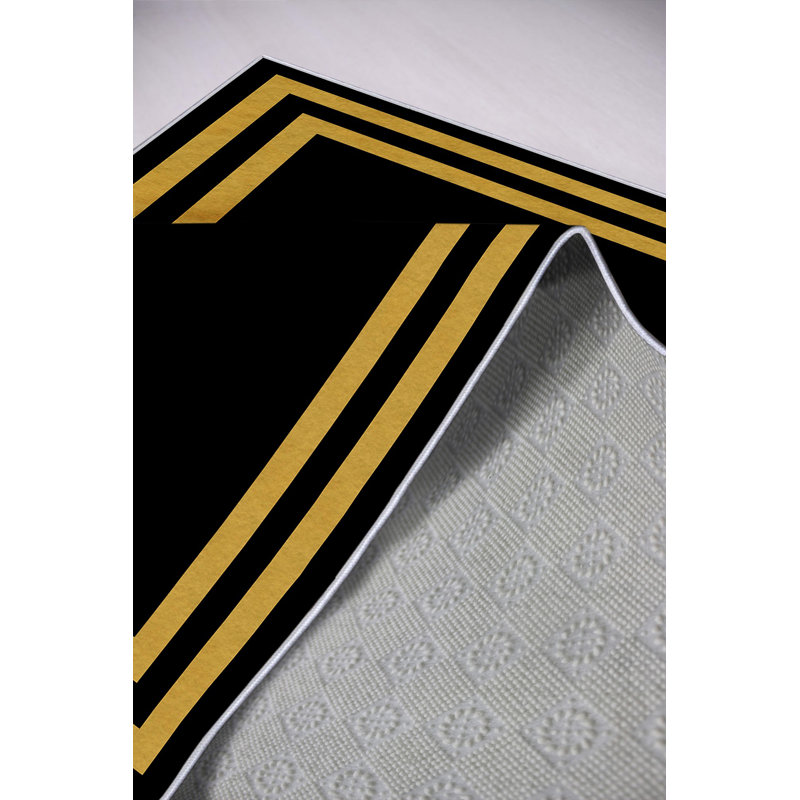 Antibacterial Non-Slip Carpet, 100% Polyester, 47.2 x 70.9 Inches | Eco-Friendly, Machine Washable, 650 g/m², 0.2 in Pile Height, Digital Print Design | Durable & Stylish Floor Covering for Home & Office