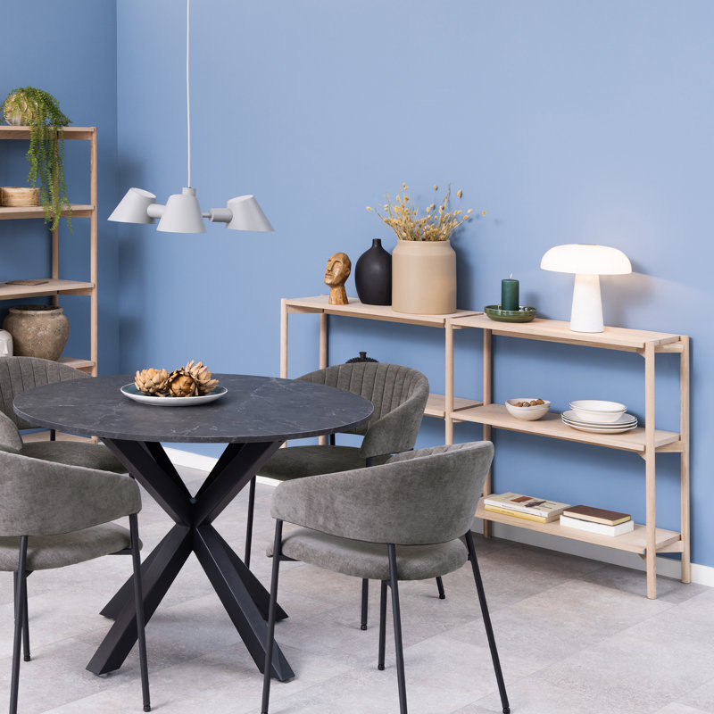 Glouster 88.4cm H x 169cm W Standard Bookcase, Sonoma Oak
