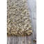 Tapis blanc et gris en laine à poil long Freddie Authentic-24362114