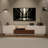 Jamah Modern LED TV Stands with Storage Entertainment Center