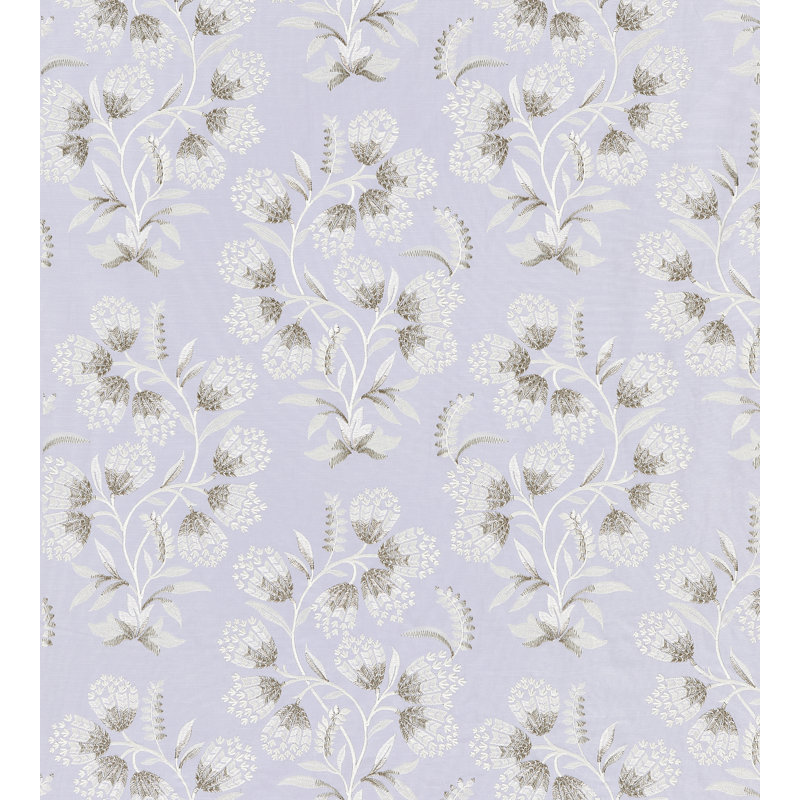 Pacifica Hana Embroidery Fabric, Lilac 