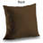 Realistic Fierce Leopard Black African Poly Twill Pillow – Poly Twill Throw Pillow with Insert, Double-Sided Print