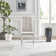 Pallo Button Tufting Luxury Fabric Dining Chairs - Modern Contemporary Design