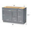 Base de meuble-lavabo simple 48 po seulement-94091260