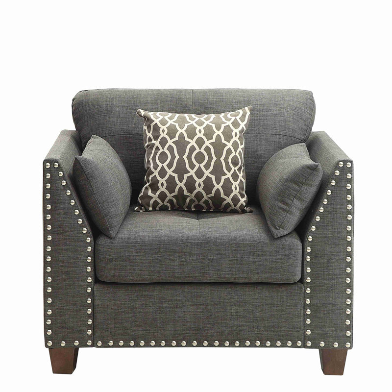 Chaise avec 3 coussins Laurissa