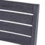 Ensemble de salle à manger d'extérieur extensible en bois d'acacia 7 pièces, gris foncé et gris clair sablé-1730201718