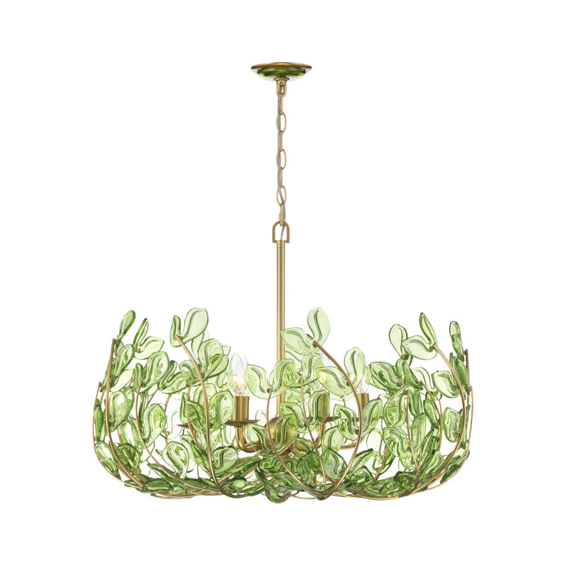Terel 28.5" Soft Gold Chandelier