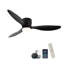 Ventilateur de plafond encastré noir 52 po avec lumières Smart-121071169-121071170