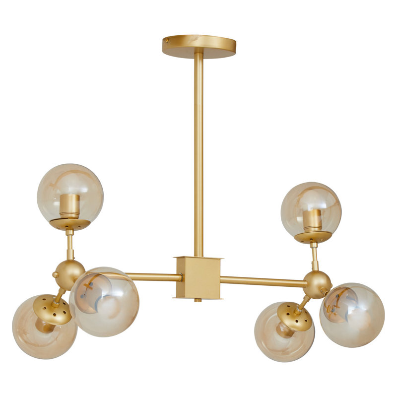 Glenwood 6 - Light Sputnik Chandelier
