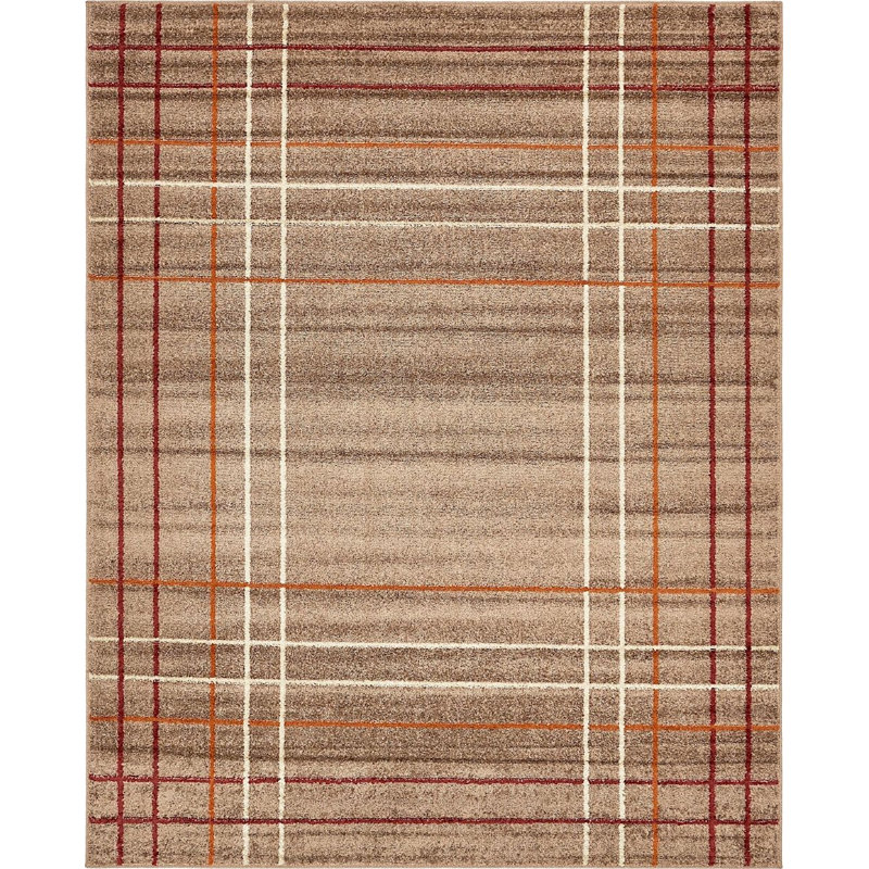 Wiliams Abstract Indoor Rug, Rectangle 8' x 10'