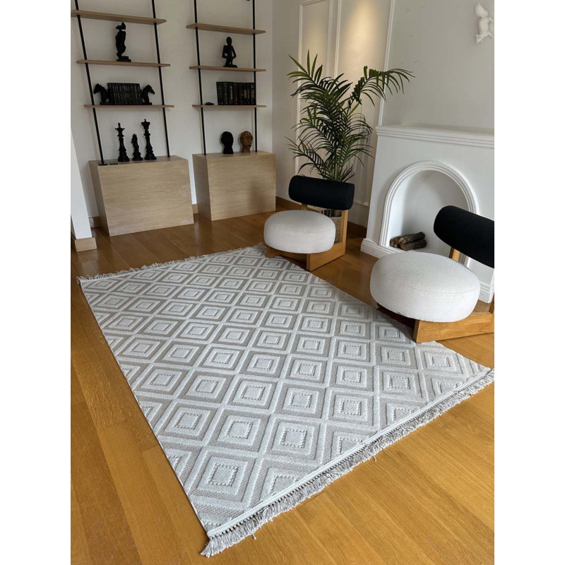 Tapis Sierra avec envers antidérapant, Rectangle 5 pi 3 po x 7 pi 7 po