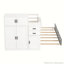 Lit plateforme multifonctionnel en bois avec lit gigogne-108933542